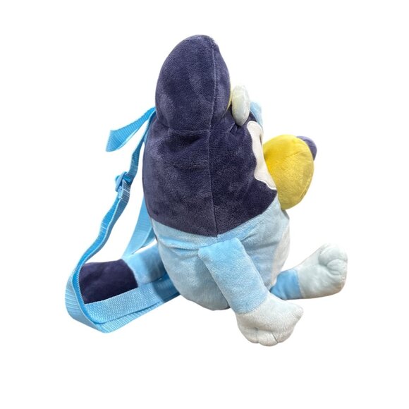 Bluey Plush Backpack For Kids With Adjustable Straps & Zipper Closure - Picture 6 of 8